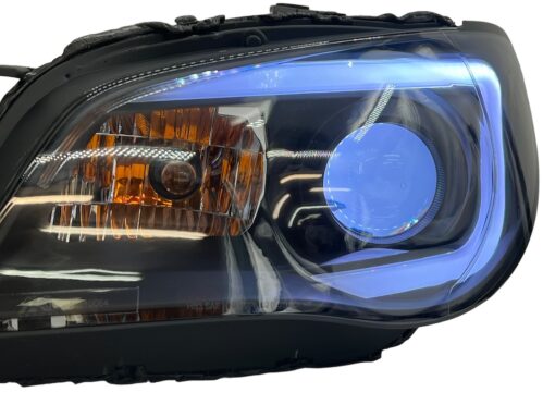 06-07 Subaru Impreza WRX LED Demon Eyes C-Light Custom Retrofit Black Headlights