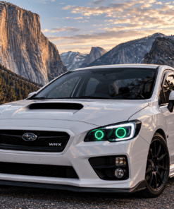 2015-2021 Subaru WRX Quad Halo Projector LED Black Headlights