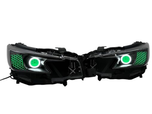 2022+ Subaru WRX RGBW Gill Lights Switchback LED Halo Black Headlights