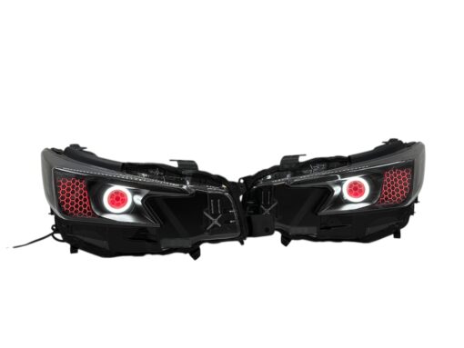 2022+ Subaru WRX RGBW Gill Lights Switchback LED Halo Black Headlights