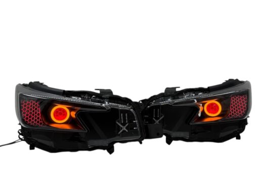 2022+ Subaru WRX RGBW Gill Lights Switchback LED Halo Black Headlights