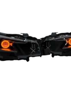 2022+ Subaru WRX RGBW Gill Lights Switchback LED Halo Black Headlights