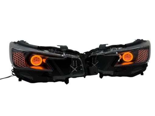 2022+ Subaru WRX RGBW Gill Lights Switchback LED Halo Black Headlights