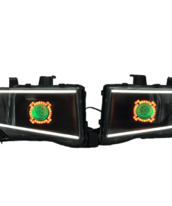 06-14 Honda Ridgeline Black Premium LED Switchback Multicolor Headlights