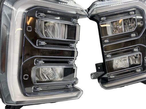 2023+ Ford F-250 F-350 Superduty Pickup Truck Custom Paint MID LED Headlights