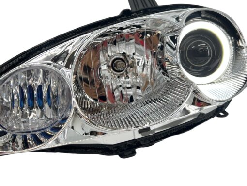 2001-2005 Mazda Miata MX-5 NB2 Switchback LED Halo DRL Projector Headlights
