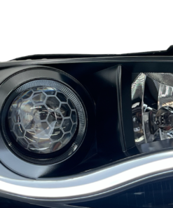 2012-2014 Ford Focus ST Custom Paint Retrofit Black Projector Headlights