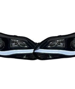2012-2014 Ford Focus ST Custom Paint Retrofit Black Projector Headlights