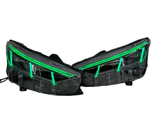21-23 Ford Mustang Mach-E RGBW Custom LED DRL Multicolor Retrofit Headlights