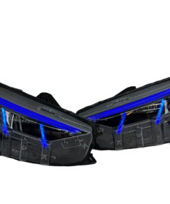 21-23 Ford Mustang Mach-E RGBW Custom LED DRL Multicolor Retrofit Headlights