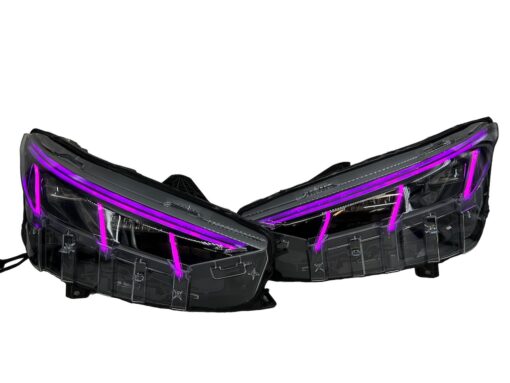 21-23 Ford Mustang Mach-E RGBW Custom LED DRL Multicolor Retrofit Headlights