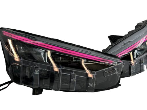21-23 Ford Mustang Mach-E RGBW Custom LED DRL Multicolor Retrofit Headlights