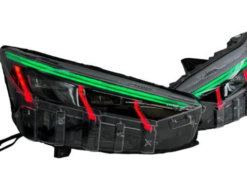 21-23 Ford Mustang Mach-E RGBW Custom LED DRL Multicolor Retrofit Headlights
