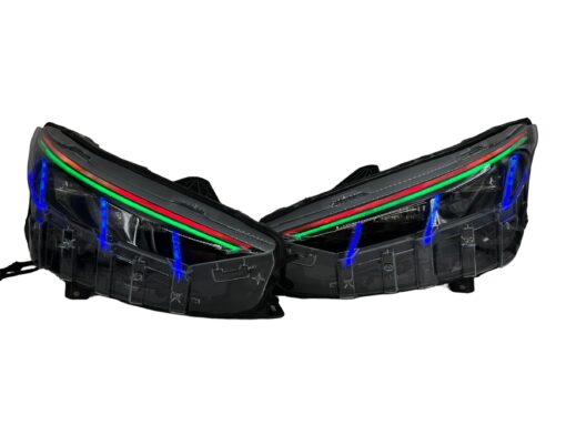 21-23 Ford Mustang Mach-E RGBW Custom LED DRL Multicolor Retrofit Headlights