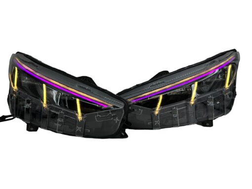 21-23 Ford Mustang Mach-E RGBW Custom LED DRL Multicolor Retrofit Headlights
