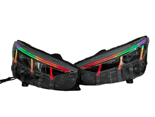 21-23 Ford Mustang Mach-E RGBW Custom LED DRL Multicolor Retrofit Headlights