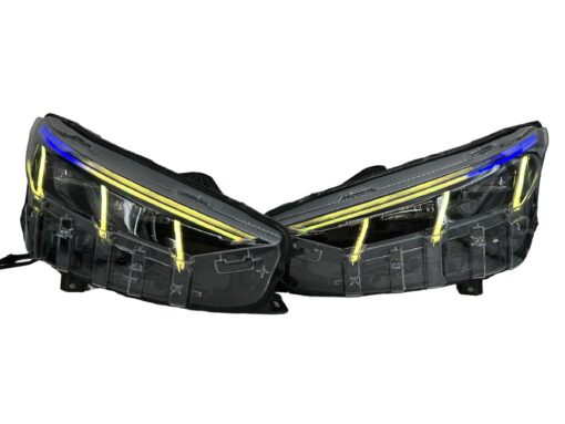 21-23 Ford Mustang Mach-E RGBW Custom LED DRL Multicolor Retrofit Headlights