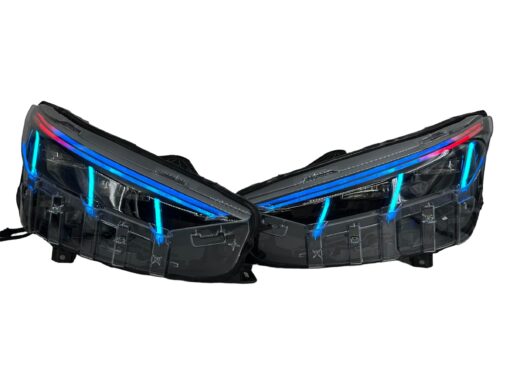 21-23 Ford Mustang Mach-E RGBW Custom LED DRL Multicolor Retrofit Headlights