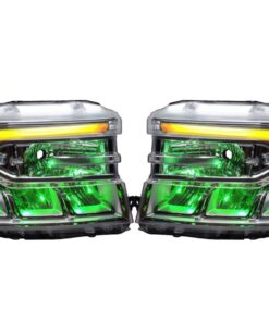 22-24 Ford Maverick Lariat RGBW LED DRL Flow Custom Retrofit Demon Eyes Full Led Headlights