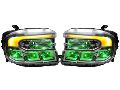 22-24 Ford Maverick Lariat RGBW LED DRL Flow Custom Retrofit Demon Eyes Full Led Headlights