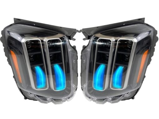 23-24 Kia Telluride RGBW Color Change Full LED DRL Headlights