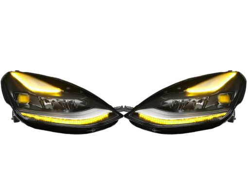 2021-2023 TESLA MODEL 3 Y MATRIX LED Custom Headlights Color Changing RGBW Lights
