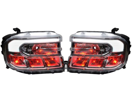 22-24 Ford Maverick Lariat RGBW LED DRL Flow Custom Retrofit Demon Eyes Full Led Headlights