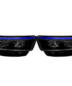 20-22 Ford Explorer RGBW Multicolor Led DRL Black Retrofit LED Headlights