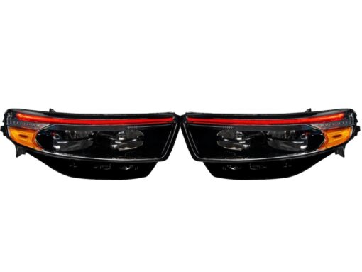 20-22 Ford Explorer RGBW Multicolor Led DRL Black Retrofit LED Headlights
