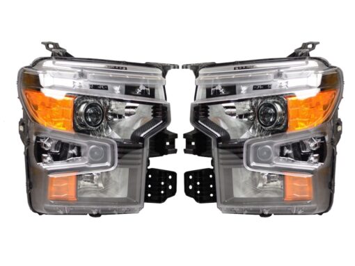 22-23 Chevrolet Silverado 1500 Factory Biled Projector LED Headlights OEM Look