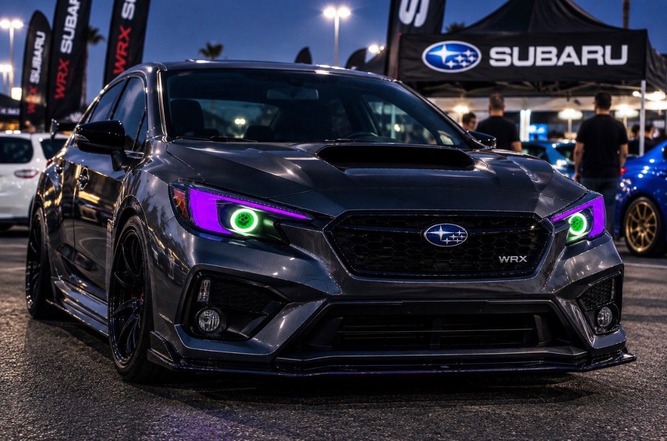 2022-2025 Subaru WRX Full LED RGBW Chasing Sequential Headlights
