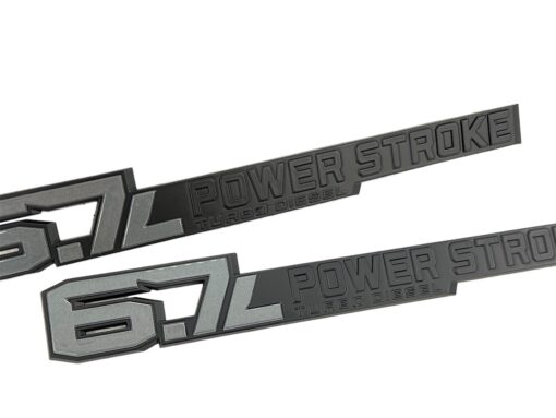 2023+ Ford F-250 F-350 F-450 Superduty 6.7L Power Stroke Diesel Custom Painted Emblems
