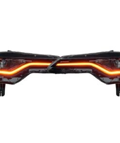 2019-2023 CHEVROLET CAMARO SS/RS Custom RGBW Chasing LED DRLS Demon Eye Retrofit Headlights