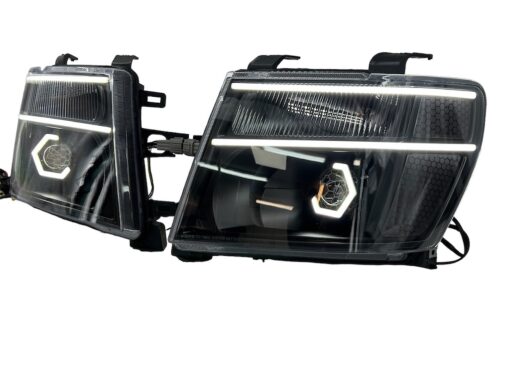 12-21 Nissan NV1500 NV2500 NV3500 Van Custom Black Projector Headlamps