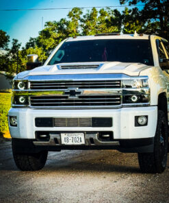15-19 Chevrolet Silverado 2500HD 3500HD Full Switchback Led Halo Projector Headlights
