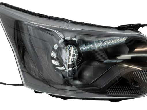 2015-2023 Ford Transit 150 250 350 Black Retrofit Biled Projector LED Switchback Headlights