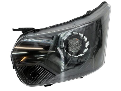 2015-2023 Ford Transit 150 250 350 Black Retrofit Biled Projector LED Switchback Headlights