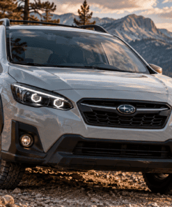 17-23 Subaru Impreza 18-23 Subaru Crosstrek Dual Hex Led Switchback Halo Eyebrows Black Projector Headlights