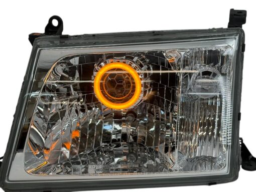 1998-2005 100 Series Toyota Land Cruiser Custom Retrofit LED Switchback Halo Projector Retrofit Custom Headlights