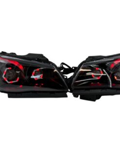 2014-2017 Chevrolet SS RGBW Chasing Multicolor LED Retrofit Projector Custom Black Headlights