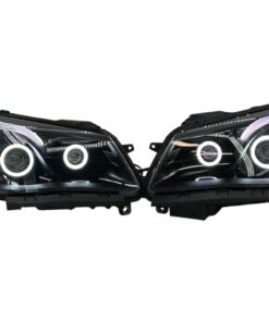 2014-2017 Chevrolet SS RGBW Chasing Multicolor LED Retrofit Projector Custom Black Headlights