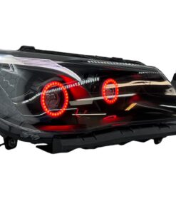 2014-2017 Chevrolet SS RGBW Chasing Multicolor LED Retrofit Projector Custom Black Headlights