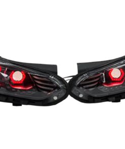 2019-2022 Hyundai Veloster N Custom Black Retrofit LED Halo Demon Eye Headlights