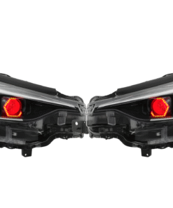 2024 Subaru Impreza Crosstrek RGB LED Halo Black Retrofit Custom Projector Headlights