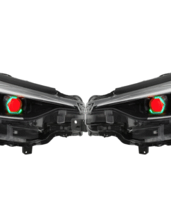2024 Subaru Impreza Crosstrek RGB LED Halo Black Retrofit Custom Projector Headlights