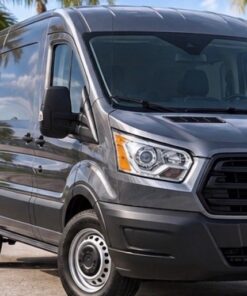 2015-2026 Ford Transit 150 250 350 Chrome Retrofit Biled Projector Headlights