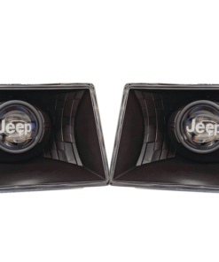 93-98 Jeep Grand Cherokee ZJ Custom Black Biled Retrofit Projector Headlights