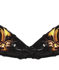2007-2008 Honda Fit Custom Black LED Biled Retrofit Projector Custom Headlights