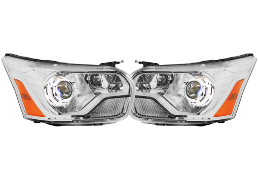 2015-2023 Ford Transit 150 250 350 Chrome Retrofit Biled Projector Headlights