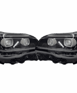 2018-2022 Lincoln Navigator Custom Painted LED Retrofit Custom Headlights Color Match Headlamps